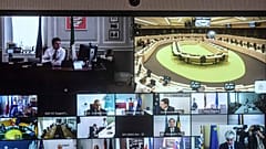 Η τηλεδιάσκεψη του Eurogroup