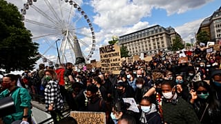 Manifestation à Bruxelles du mouvement Black Lives Matter