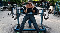 Palestra open air a Kiev