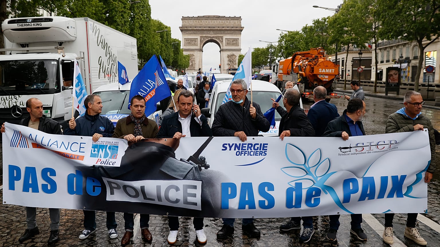 Police unions have said the force is not racist 