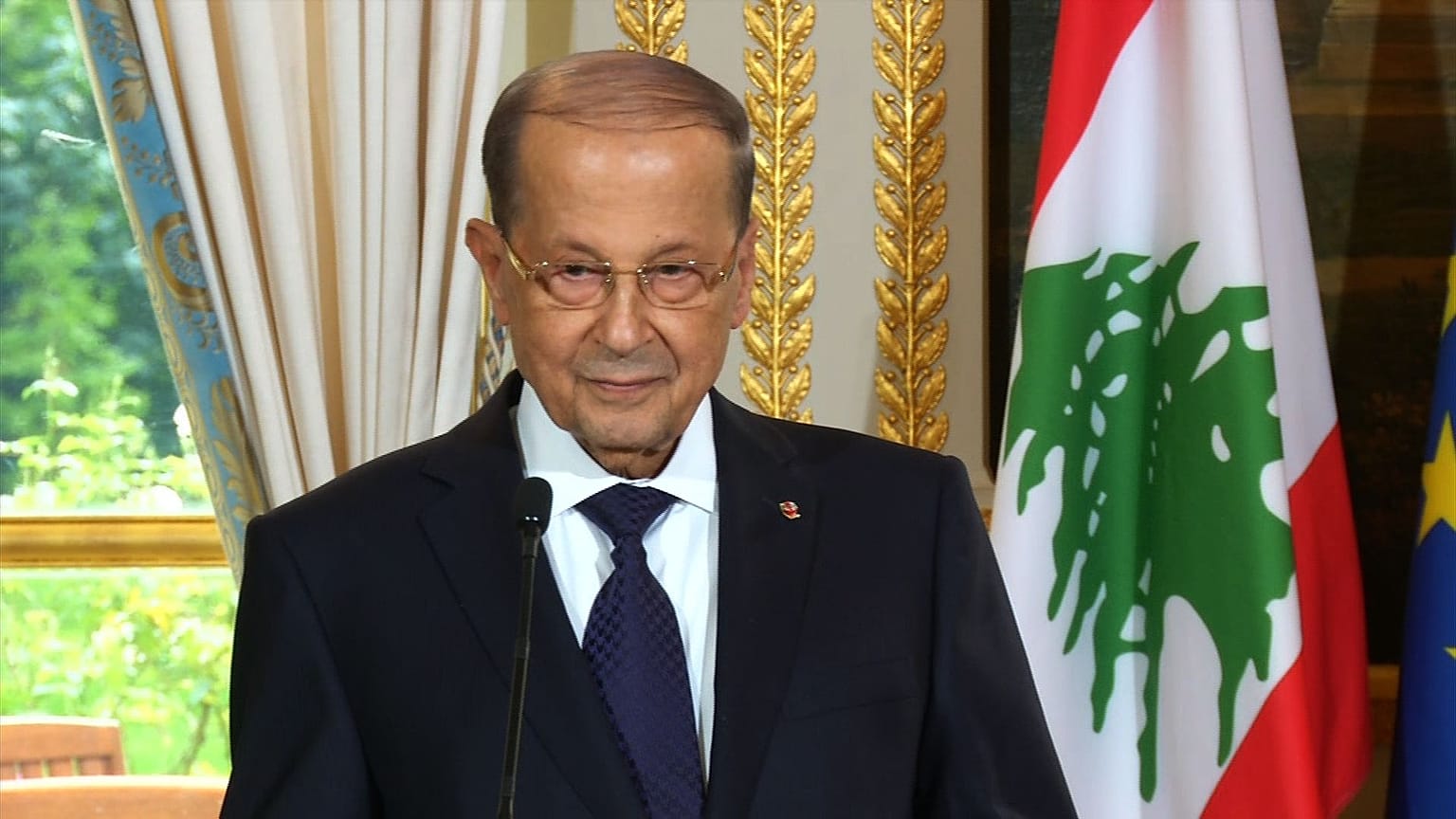 الرئيس اللبناني ميشيل عون
