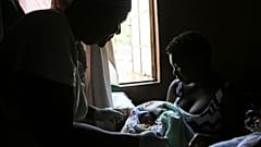 A baby is born in the poor surburb of Mbare in Harare, Zimbabwe, Saturday, Nov. 16, 2019.