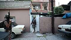 Adana'daki operasyondan bir kare, 10 Haziran 2020