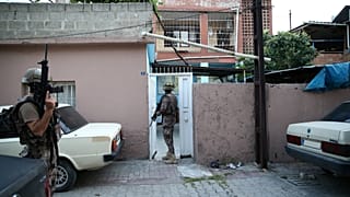 Adana'daki operasyondan bir kare, 10 Haziran 2020