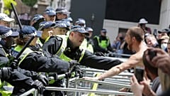 Gegen "Black Lives Matter": Rechte protestieren in London
