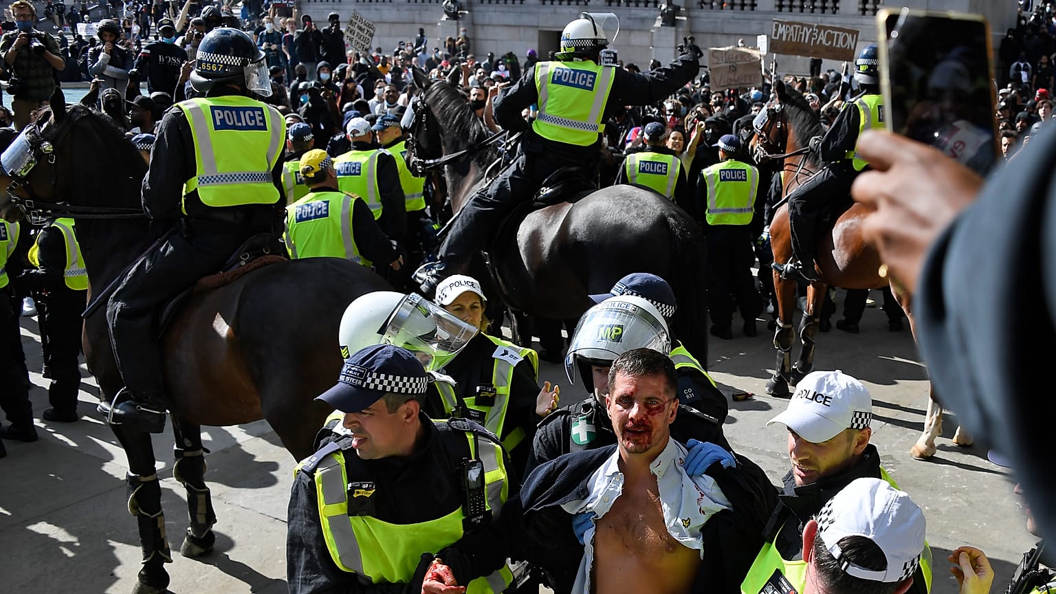 Londra'daki protestolar