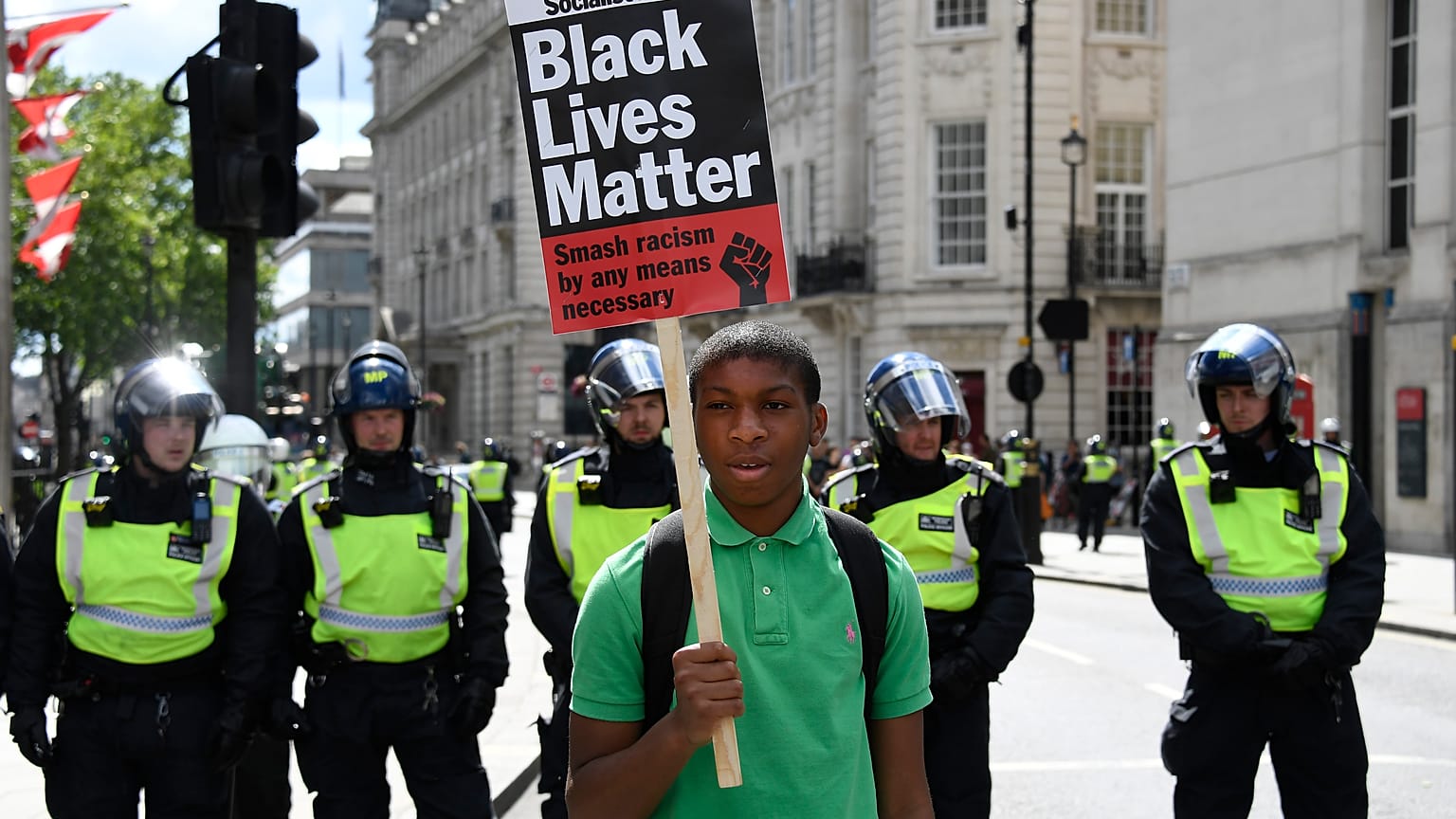 Londra Floyd protestosu 