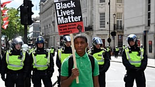 Londra Floyd protestosu