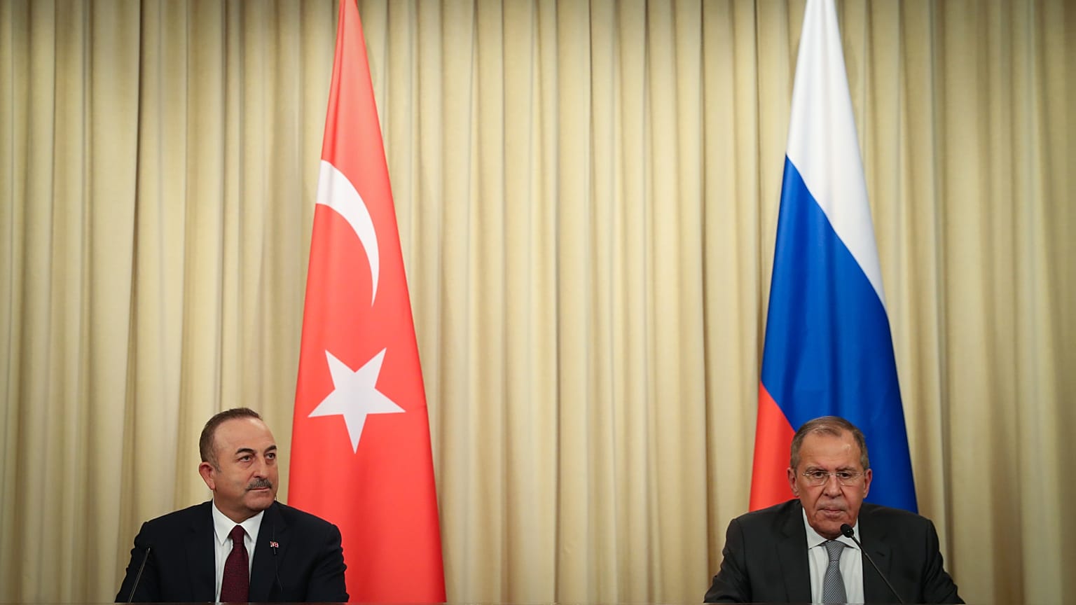 Rus ve Türk Dışişleri Bakanları (Rusya)