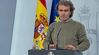 Fernando Simón dirige le Centre de coordination des urgences sanitaires du ministère de la Santé espagnol, le 02 mai 2020
