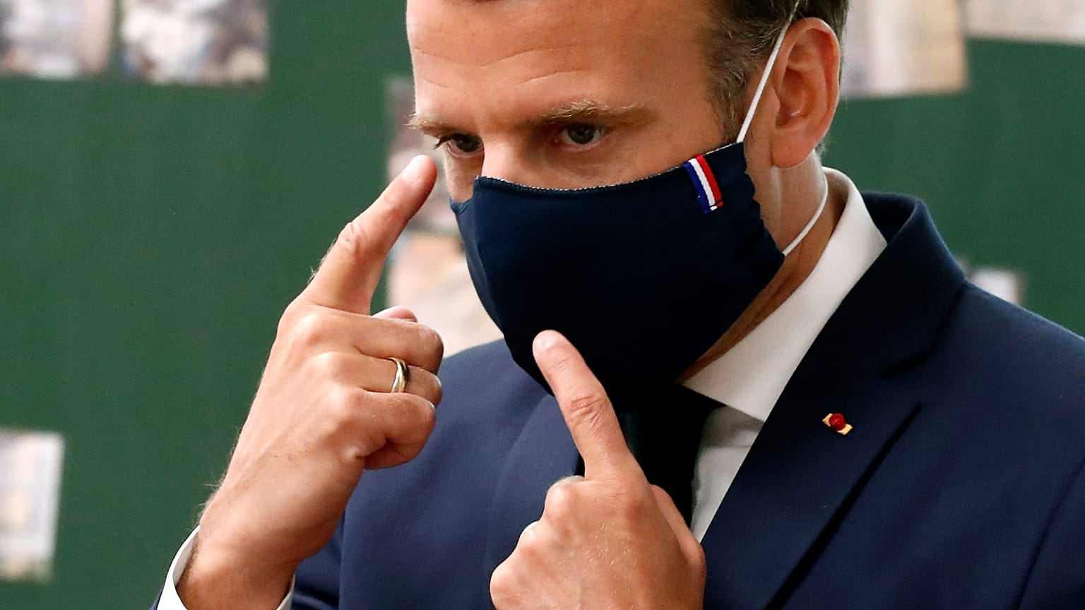 Emmanuel Macron - May 5 2020 file photo