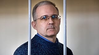Paul Whelan durante su juicio