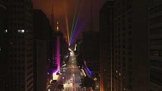 Laser für den Regenbogen