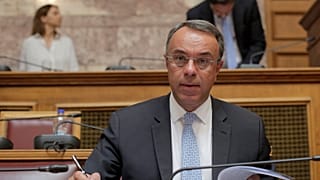 Ο Υπουργός Οικονομικών της Ελλάδας Χρήστος Σταϊκούρας