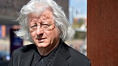 Esterházy Péter a Schocken irodalmi díj átvételekor Németországban, 2013. május 5.