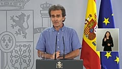 Fernando Simon, director of the Spanish Coordinating Centre for Health Alerts and Emergencies, speaking at a news conference on Friday, June 12, 2020.