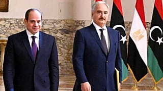 Mısır Devlet Başkanı Sisi ve General Hafter