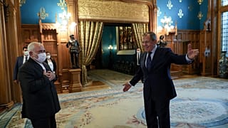 محمد جواد ظریف در مسکو