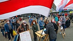 Сбор подписей за оппозиционных кандидатов в президенты, Минск 14 июня 2020