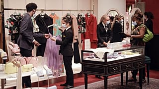 Selfridges department store in London