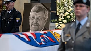 A meggyilkolt Walter Lübcke gyászszertartása