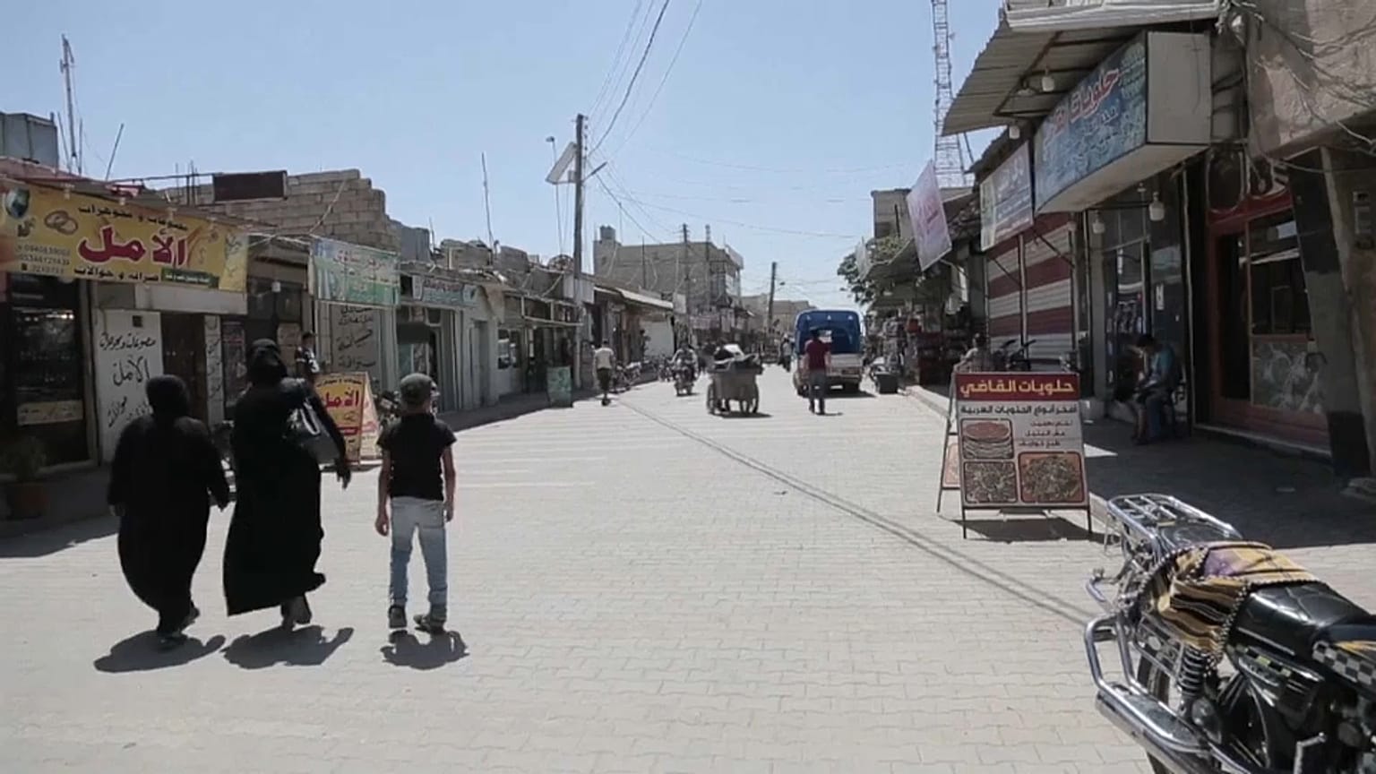 La città di Marea, nella provincia di Aleppo, in Siria