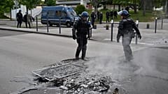 Aufräumarbeiten in Dijon