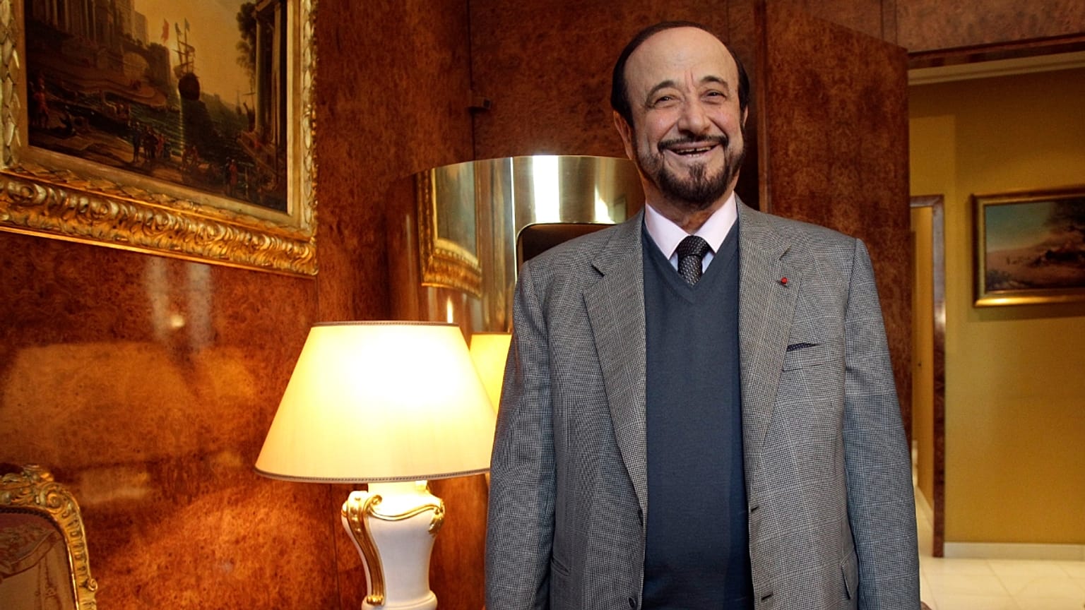 Rifaat al-Assad, oncle du dirigeant syrien Bachar al-Assad, a été condamné par la justice française à quatre ans de prison. Photo du 15 novembre 2011