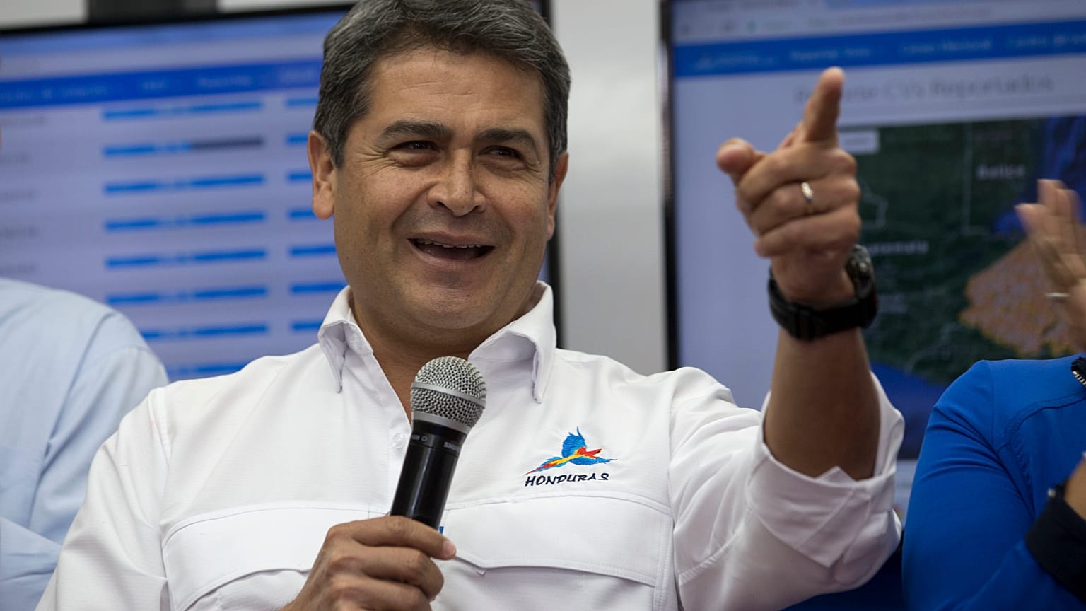 Honduras Devlet Başkanı Juan Orlando Hernandez