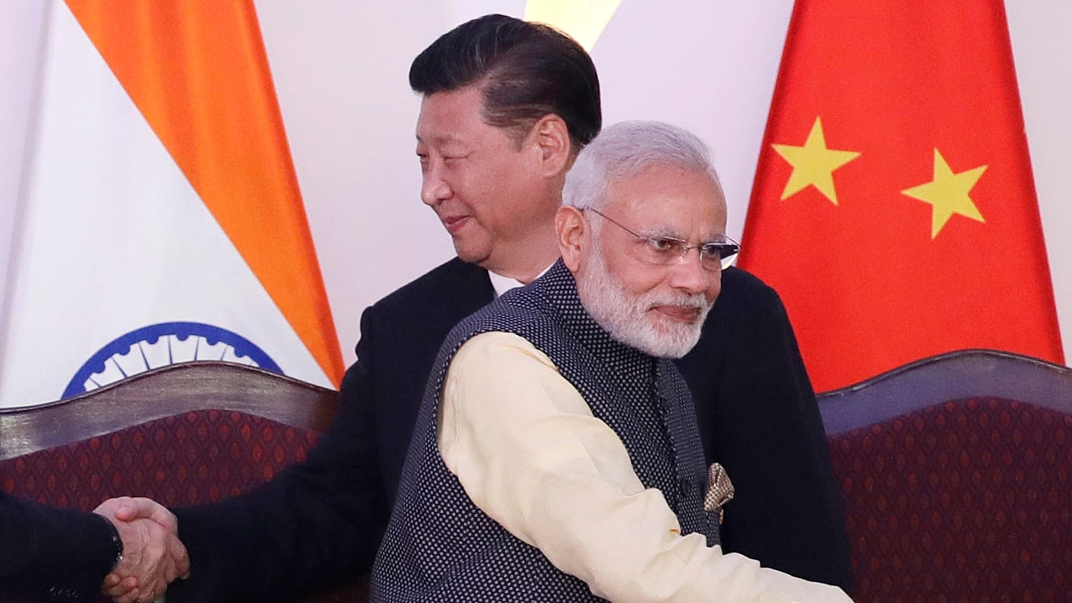 Çin Devlet Başkanı Şi Cinping / Hindistan Başbakanı Narendra Modi (arşiv) 