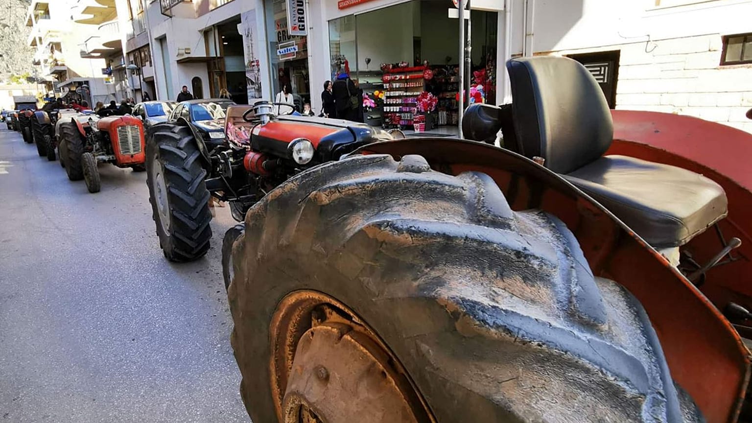 Πορεία αγροτών στο Άργος