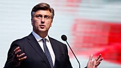Croatia's Prime Minister Andrej Plenkovic in Mostar, Bosnia (October, 2018.)