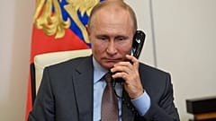 Vladimir Poutine en téléconférence dans la résidence présidentielle de Novo-Ogariovo, le 2 juin 2020