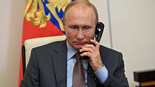 Vladimir Poutine en téléconférence dans la résidence présidentielle de Novo-Ogariovo, le 2 juin 2020