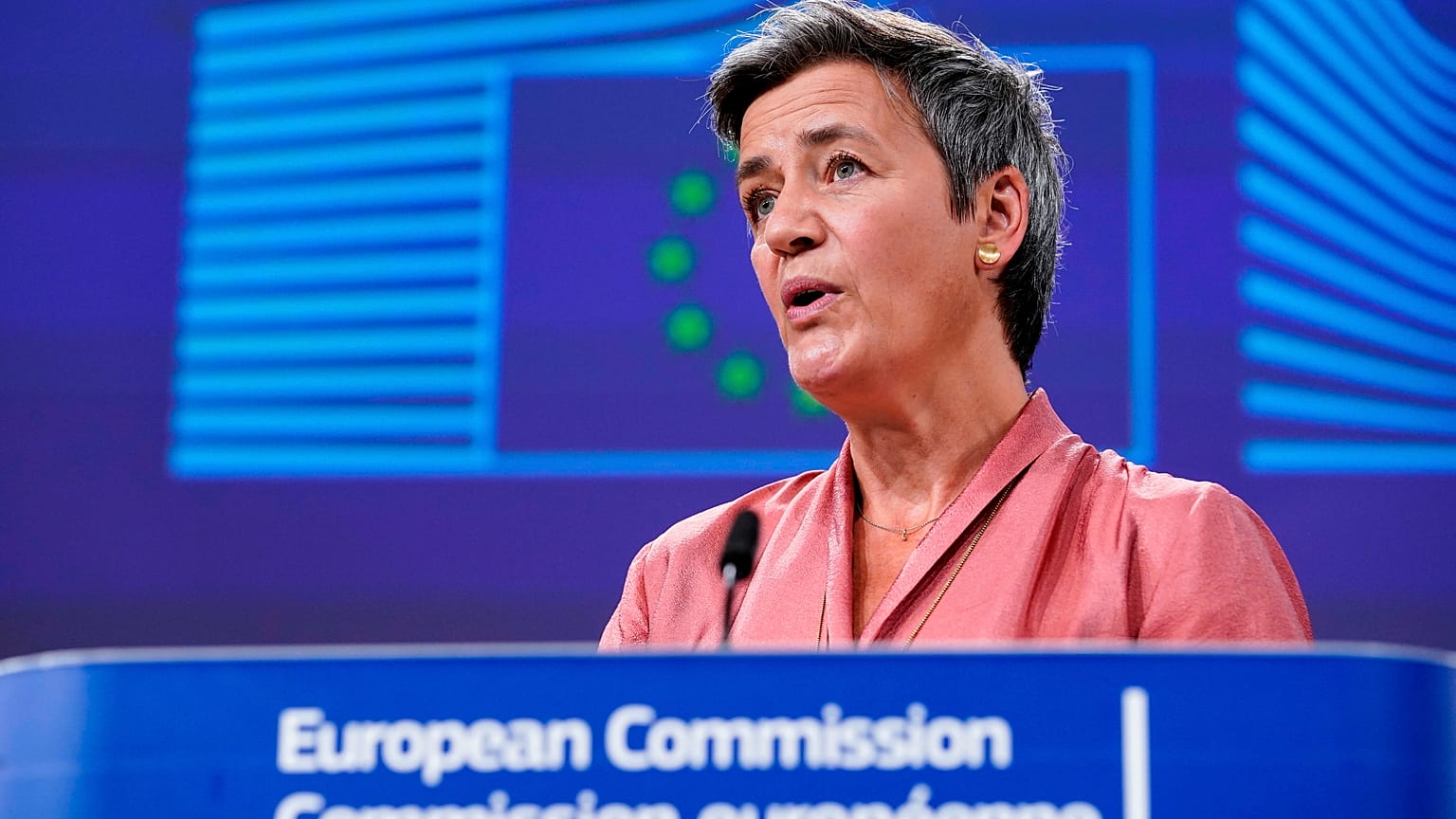 Avrupa Komisyonu Başkan Yardımcısı Margrethe Vestager