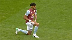 El jugador Tyrone Mings del equipo Aston Villa