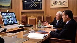Ο Υπουργός Άμυνας της Ελλάδας Νίκος Παναγιωτόπουλος