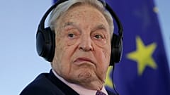 Soros György a berlini külügyminisztérium sajtókonferenciáján 2017. június 8-án