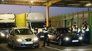 A hegyeshalmi határátkelő márciusban