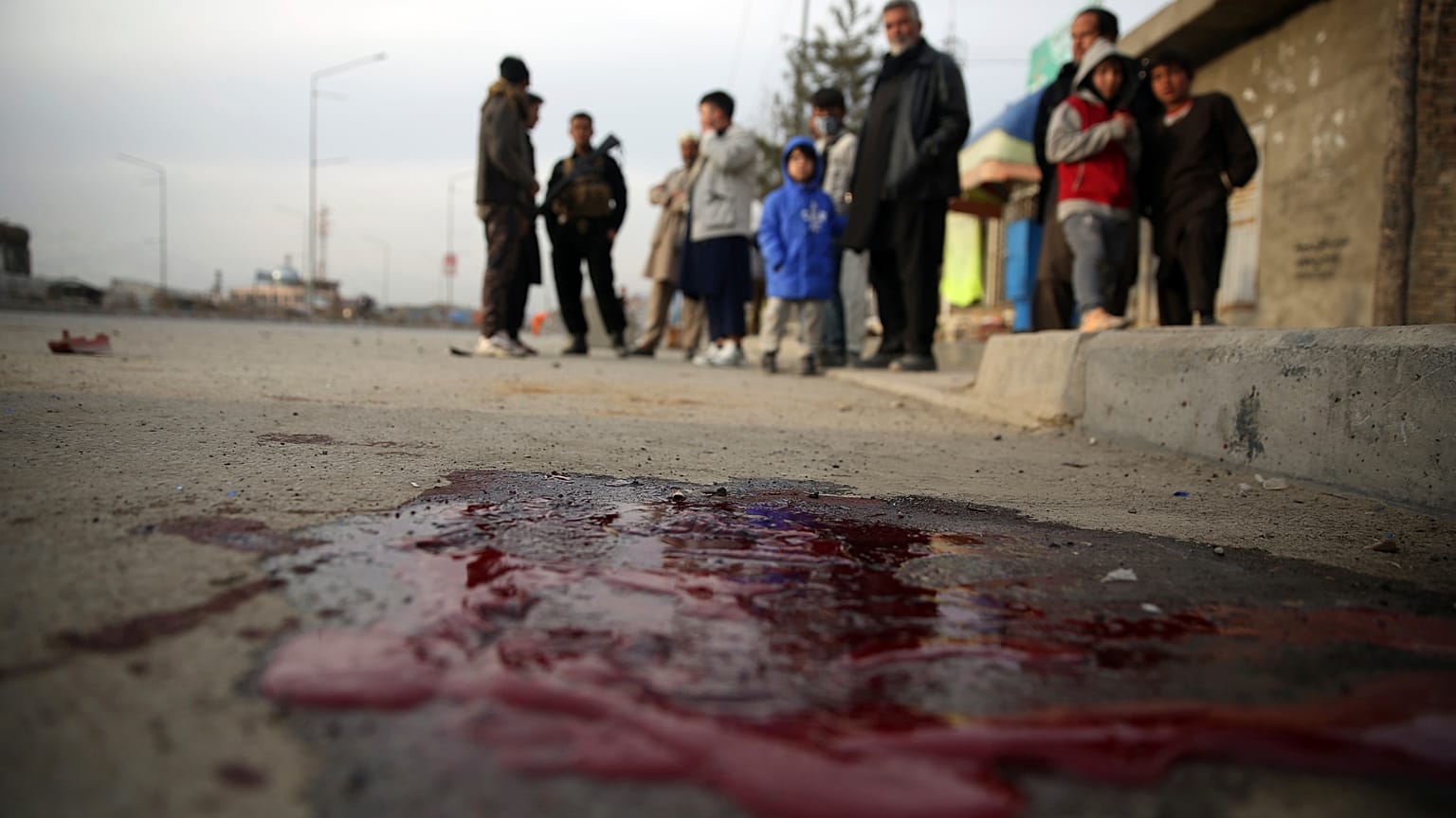 Afganistan'ın başkenti Kabil'de bir patlama sonrası