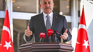 Turkish Foreign Minister Mevlut Cavusoglu 