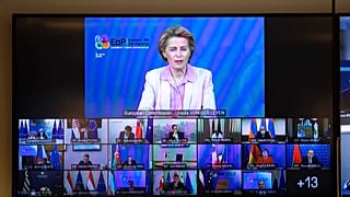 رئيسة المفوضية الأوروبية تتحدث خلال مؤتمر حول مستقبل الشراكة الشرقية  2020/06/18