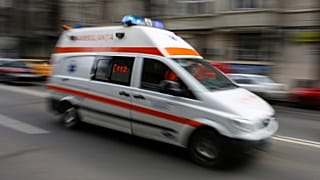 The girl, 17, is in a critical condition in hospital