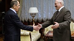 Σεργκέι Λαβρόφ και Αλεξάντερ Λουκασένκο