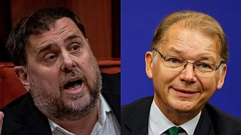 Oriol Junqueras and Philippe Lamberts