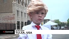 Gyerek-Trump Tulsában