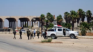 قوات موالية للنظام السوري في منطقة درعا
