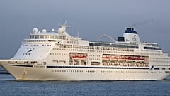 The Columbus ship, operated by Cruise and Maritime Voyages (CMV)