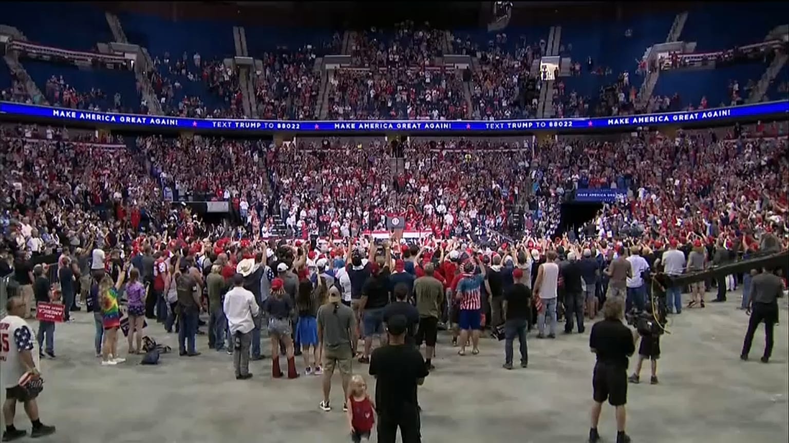 A trollok miatt voltak kevesebben Trump kampánygyűlésén?