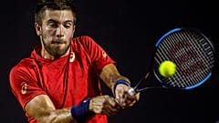 Borna Coric (hier bei einem Spiel im Februar)